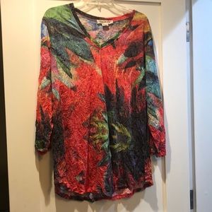 Fresh FX colorful top size XL
